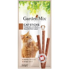 Indispensablely Garden Mix Dana Etli Kedi Stick Ödülü 1 Adet 3x5 gr