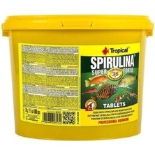Indispensablely Tropical Spirulina Süper Forte Tablet Yoğun Spirulina Içerikli Tablet Balık Yemi 50 ml 36 gr