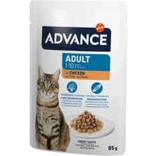 Indispensablely Advance Tavuklu Pouch Konserve Yetişkin Kedi Maması 1 Adet 85 gr