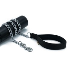 Indispensablely Doggie Dokuma Köpek Gezdirme Tasması Medium Siyah 3.5X110 cm