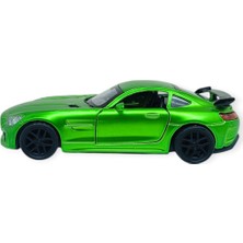 Azrlya Çek Bırak Metal Arabalar 12 cm - Metalik Yeşil (Lisinya)