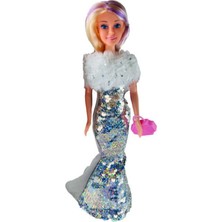 Azrlya Renk Değiştiren Prenses Bebek 30 cm - 66772 - Gri (Lisinya)