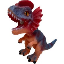 Azrlya Soft Dinazor Neon Gözlü 24 cm - LD6206B-DILOPHOSAURUS (Lisinya)