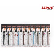 Indispensablely Lepus Deri Simli Kedi Boyun Tasması 1 Adet 10X30 cm