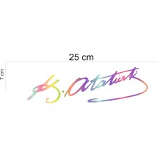 Kemal Atatürk Imza Sticker