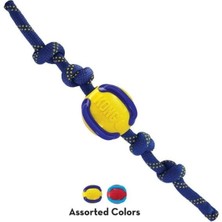 Indispensablely Kong Jaxx Brights Sandviç Şeklinde Ip Uzantılı Köpek Oyuncağı Medium