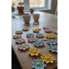Safir Design Dıy Kendin Boya Magnet Seti - 8 Adet Figür + 8 Adet Mıknatıs Hediyeli Hobi Seti