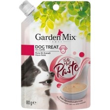 Indispensablely Garden Mix Kuzu Etli Ezme Sıvı Köpek Ödül Maması 1 Adet 80 gr