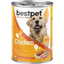 Indispensablely Bestpet Tavuklu Gravy Soslu Yetişkin Konserve Köpek Maması 1 Adet 400 gr