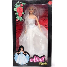 Nasyonel Toys Aktivl Bride Gelinlikli Oyuncak Bebek | Gelin Temalı Kız Oyuncağı | 3+ Yaş