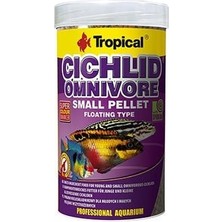 Indispensablely Tropical Cichlid Omnivore Pellet Karışık Beslenen Cichlid Balıkları Için Pellet Balık Yemi Small 10