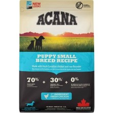 Indispensablely Acana Puppy Small Tahılsız Tavuklu ve Balıklı Küçük Irk Yavru Köpek Maması 2 kg