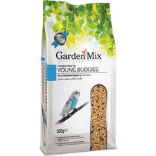 Indispensablely Garden Mix Platin Yavru Muhabbet Kuş Yemi 500 gr