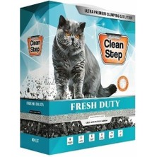 Indispensablely Jadawa Clean Step Fresh Duty Aktif Karbonlu Topaklanan Bahar Kokulu Doğal Kedi Kumu 1 Adet Ince 5 L