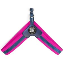 Indispensablely Molly Q-Fit Matrix Köpek Göğüs Tasması Xlarge Pembe 58-62 cm