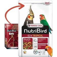Indispensablely Versele Laga Nutribird C14 Pellet Karışık Paraket Yemi 1 kg