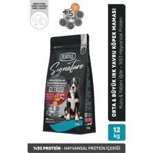 Indispensablely Signature Kuzulu Orta ve Büyük Irk Yavru Köpek Maması 12 kg