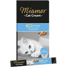 Indispensablely Miamor Junior Cream Süt Kremalı Ek Besin ve Yavru Kedi Ödül Maması 1 Adet 6X15 gr