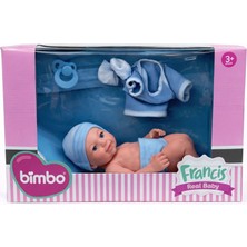 Nasyonel Toys Bimbo Francis Oyuncak Bebek | Kıyafetli Mini Bebek | 3+ Yaş