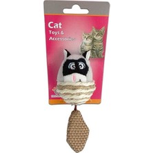 Indispensablely Eastland Rakun Kedi Oyuncağı 6x5 cm