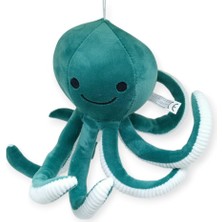 Azrlya Peluş Sevimli Ahtapot 30 cm - Yeşil (Lisinya)