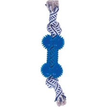 Indispensablely Eastland Ipli Tpr Dikenli Kemik Köpek Çiğneme Oyuncağı 30 cm