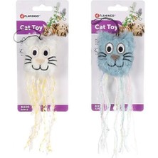 Indispensablely Flamingo Rizzo Kedi Şeklinde Peluş Kedi Oyuncağı 21 cm