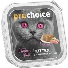 Indispensablely Choice Kitten Pate Tavuklu Yavru Konserve Kedi Maması 100 gr 1 Adet