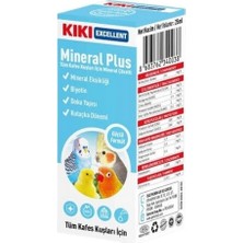 Indispensablely Kiki Excellent Mineral Kuşlar Için Mineral Çözelti Sıvı Damla 25 ml