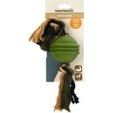 Indispensablely Beeztees Sumo Ball Ipli Top Köpek Oyuncağı Yeşil 8 cm