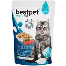 Indispensablely Bestpet Ton Balıklı ve Hamsili Yetişkin Konserve Kedi Maması 1 Adet 85 gr