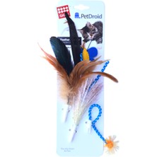 Indispensablely Gigwi Pet Droid Sensörlü Kedi Oyuncağı Yedek Tüy Renkli