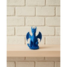 Azrlya Fantastik Tasarım Ejderha Biblo 12 cm Hediyelik Ev Ofis Aksesuarı - Lisinya