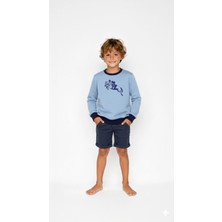 Coupon Çocuk Sweatshirt / Logo Baskılı