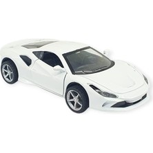 Azrlya Çek Bırak Araba Metal - 6636-68M - Beyaz (Lisinya)