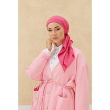 Silk Home Tensel Aerobin Eşarp 03038 Fuşya Pembe Düz Renk