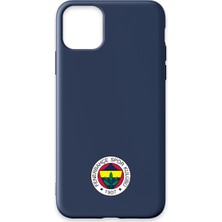 iPhone 11 Pro Max Uyumlu Fenerbahçe Arma Lacivert Silikon Lisanslı Telefon Kılıfı