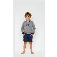 Coupon Çocuk Sweatshirt / Logo Baskılı