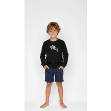 Coupon Çocuk Sweatshirt / Logo Baskılı