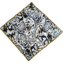 Armine Sura Ipek Eşarp Ist 9256 - 31 Sarı Karışık Desen