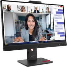 Lenovo Thinkvision T27QD-4V 64B8UAR1TK 27” 120Hz RJ45 (10/100/1000M) Webcam Speaker Mikrofon 4ms 2k 2560X1440 Qhd Pivot IPS Monitör