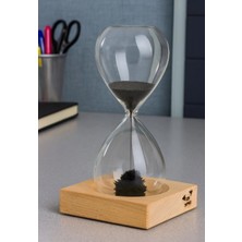 Marsilyan Masa Seti – Newton Topu, Manyetik Kum Saati, Kristal Dünya Küresi Dekoratif Ofis Hediyesi