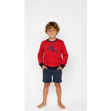 Coupon Çocuk Sweatshirt / Logo Baskılı
