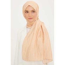Armine Trend Koyu Krem Pure Lina Şal Ist 12 - 1286