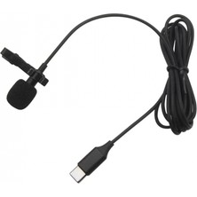 MiraLive Type-C 2 Metre Double Mikrofon - Siyah