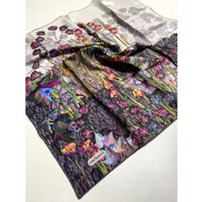 Cacharel Tivil Ipek Eşarp 7844313 - 971 Çiçek Karışık Desen