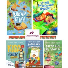 Gülce Kitap Kuran Atlası, Sevgili Kuranımdan Öyküler, Kısa Sureler Günlüğüm,kuran Bize Ne Söyler(5kitap)