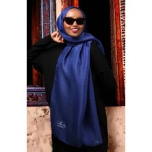 La Boutique Abiye Gece Mavi Düz Renk Şal Ist  1 - 26765