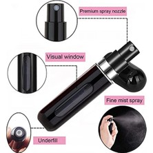 Marsilyan 3 Adet Parfüm Şişesi Taşınabilir Mini Doldurulabilir  Atomizer Parfüm Şişeleri Boş Küçük