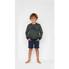 Coupon Çocuk Sweatshirt / Logo Baskılı